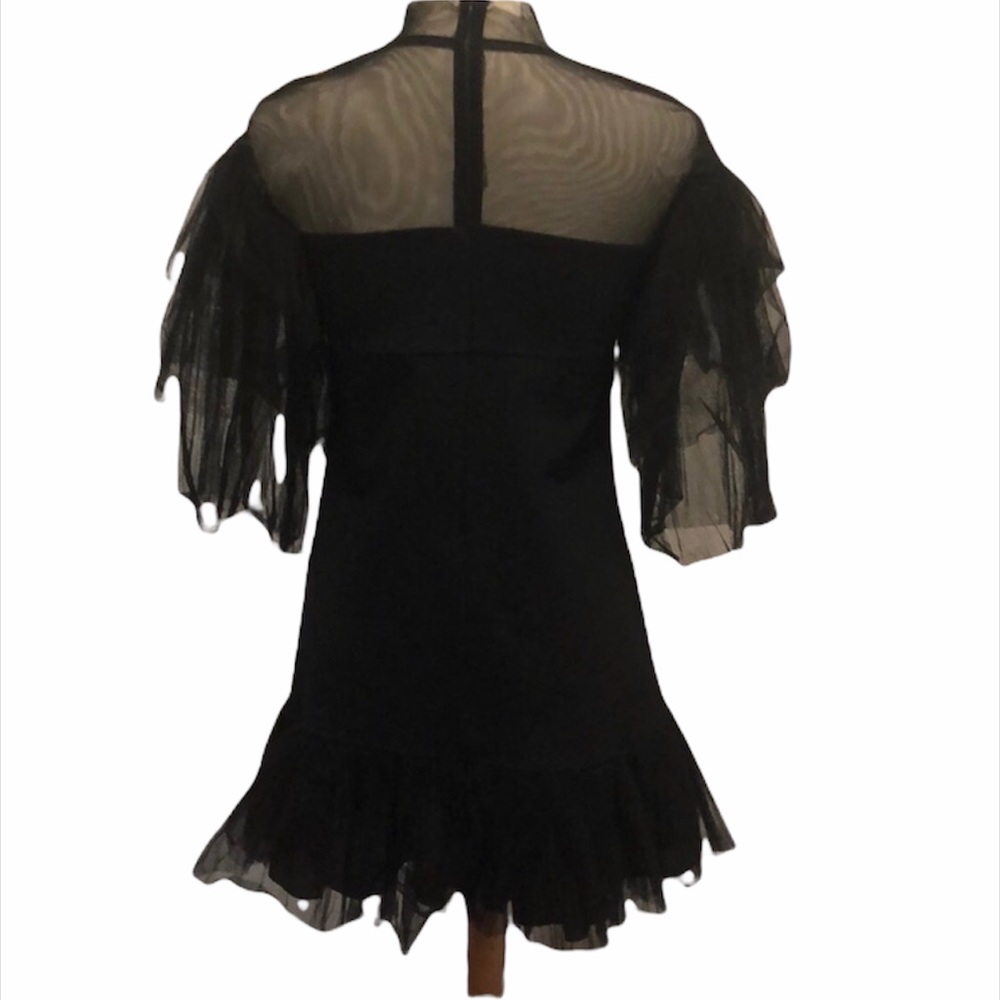 Great Black Knit/Tulle Party Piece - Picture 3 of 8